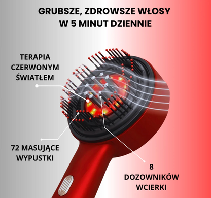HairPro Clinic Brush™ – Szczotka do masażu skóry głowy, wspomaga wzrost włosów.